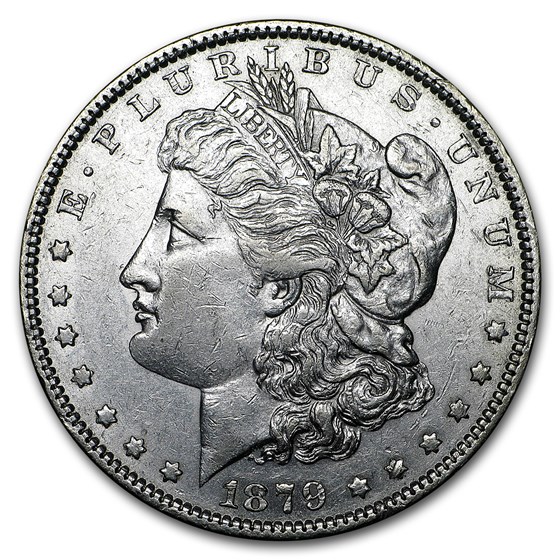 1879 Morgan Dollar AU 1879 Morgan Dollar AU